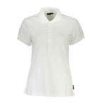 North Sails White Cotton Women Polo Shirt