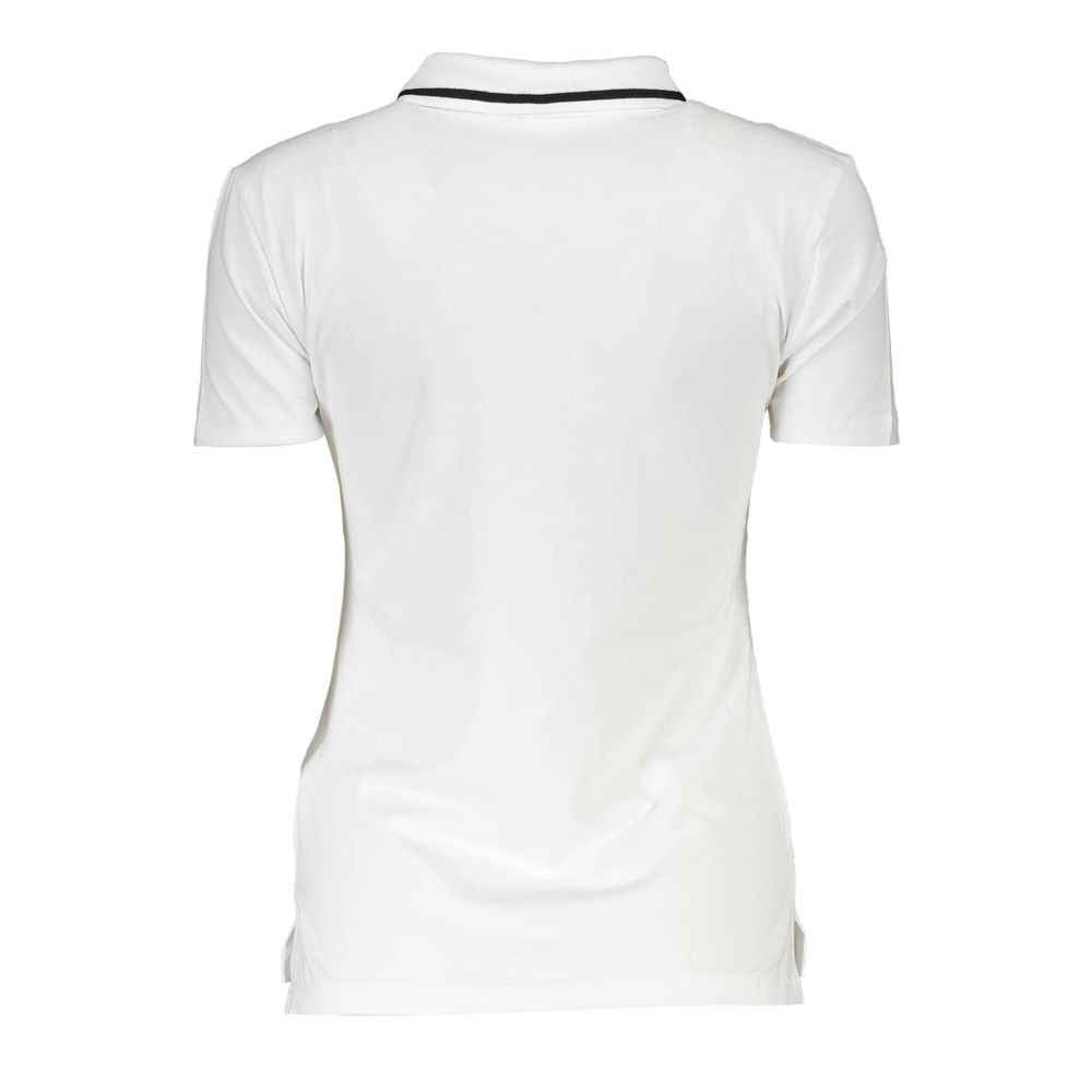 Fila White Cotton Womens Polo Shirt