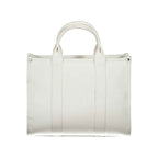 Mario Valentino White Polyethylene Handbag