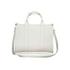 Mario Valentino White Polyethylene Handbag