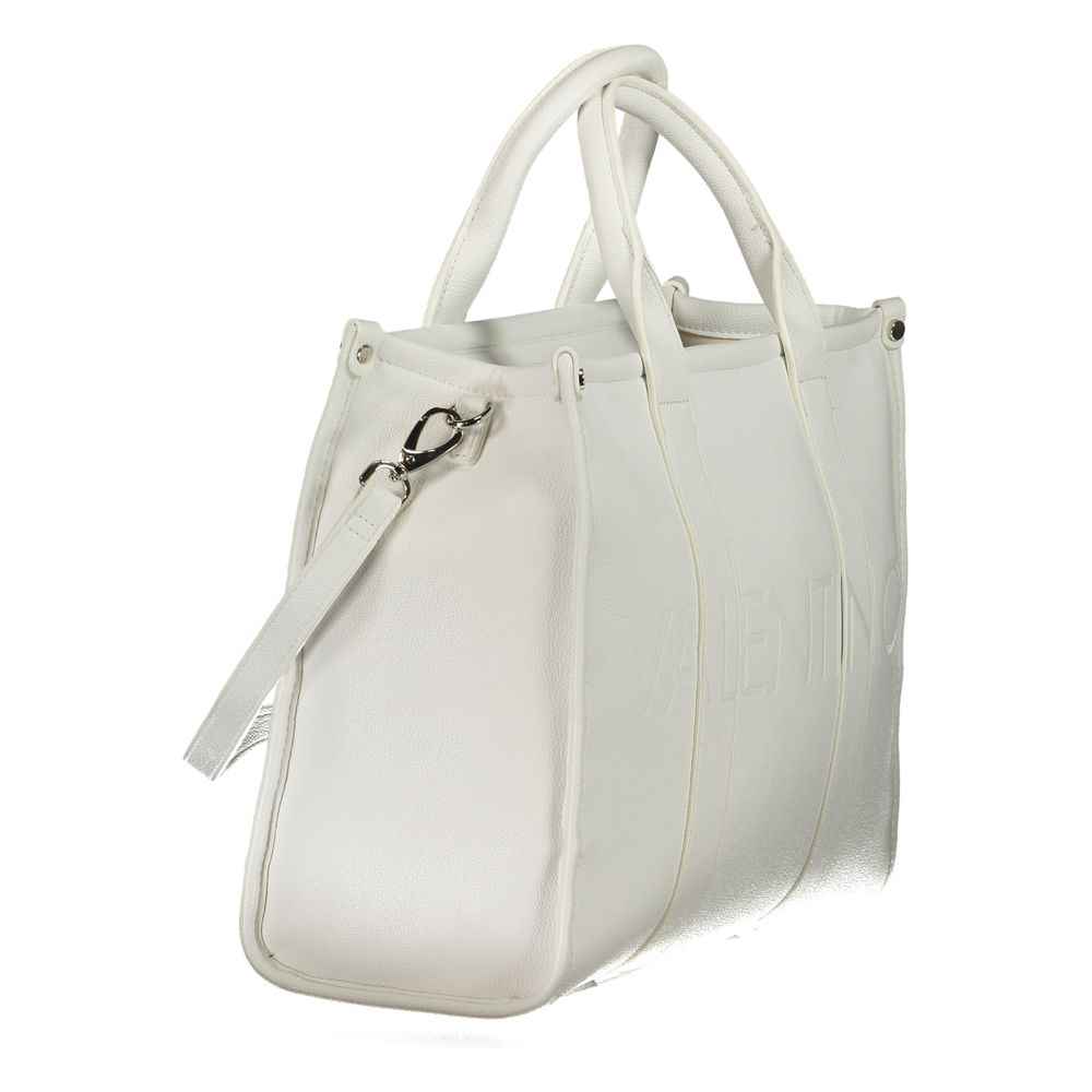 Mario Valentino White Polyethylene Handbag