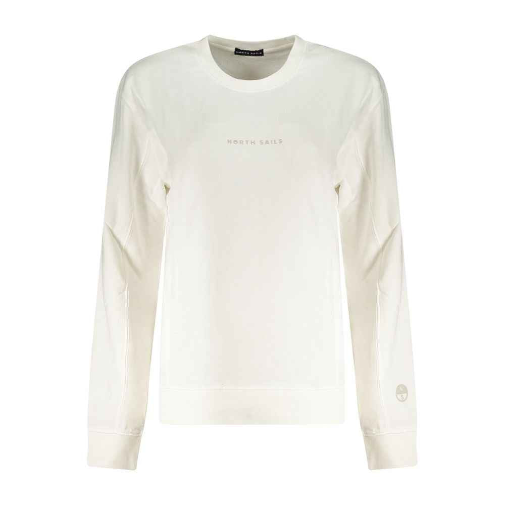 North Sails White Cotton Women Sweater