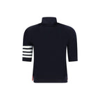 Thom Browne Blue Polyamide Turtleneck