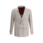 Brunello Cucinelli Light Brown Linen Blazer