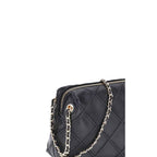 Tory Burch Black Calf Leather Bos Taurus Shoulder Bag