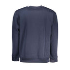 Cavalli Class Blue Cotton Men Sweater