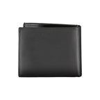 Calvin Klein Black Leather RFID Wallet with Coin Purse