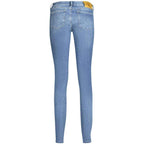 Calvin Klein Blue Cotton Women Jeans
