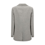 Forte_Forte Fil à fil oversized Blazer