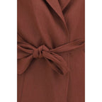 Forte_Forte Belted linen Coat