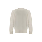 Brunello Cucinelli White Cashmere Cardigan