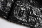 Dolce & Gabbana Black Logo Plaque Bomber Full Zipper Jacket