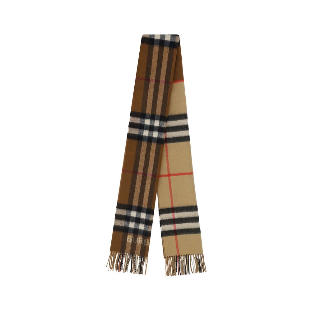 Burberry Brown Cashmere Scarf
