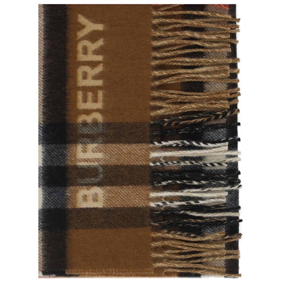 Burberry Brown Cashmere Scarf
