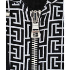 Balmain Black Cotton Men's Sweater