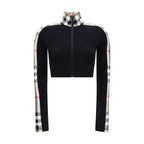Burberry Black Elastane Sweatshirt