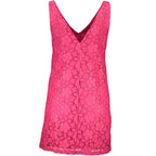 Desigual Pink Viscose Women Dress