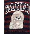 Ganni Poodle striped Sweater