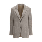 Brunello Cucinelli Ribbed deisgn lurex Jacket