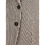 Brunello Cucinelli Ribbed deisgn lurex Jacket