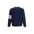 Thom Browne Blue Merino Wool Cardigan