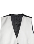 Dolce & Gabbana Gray Wool Dress Formal Men Waistcoat Vest