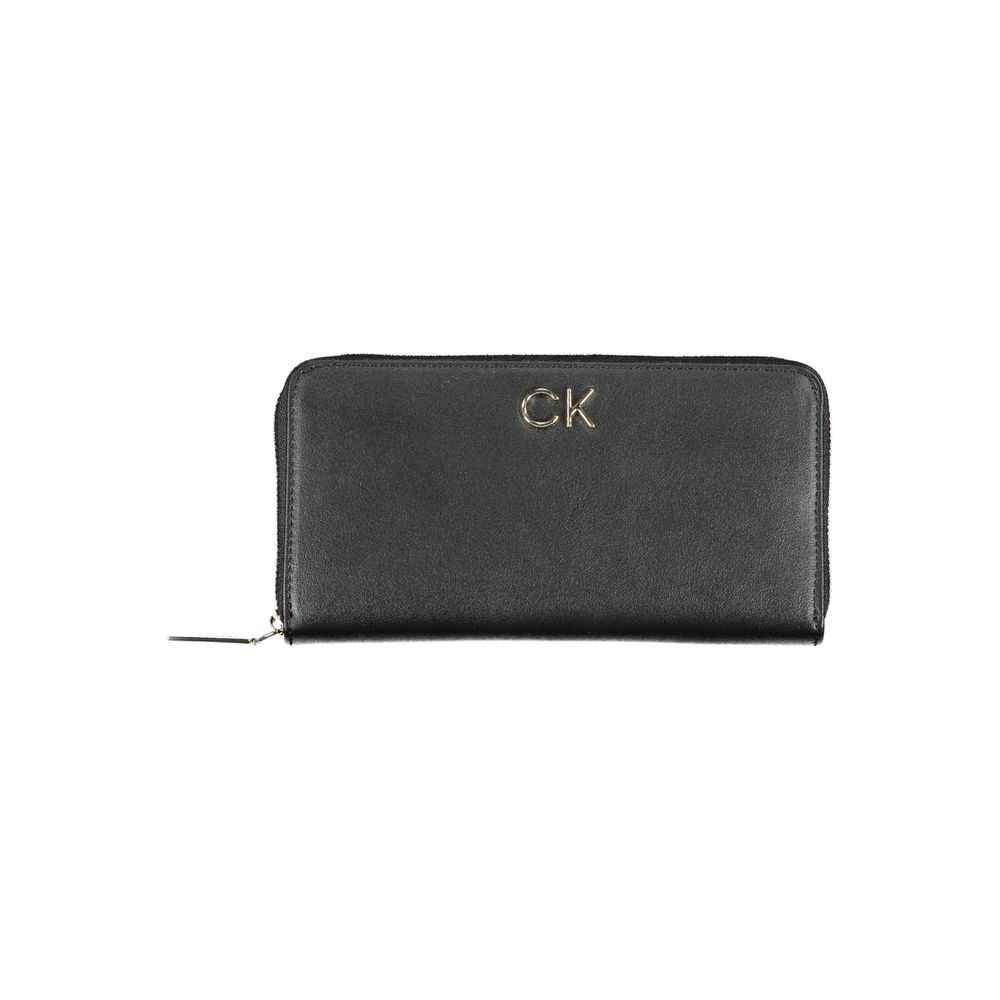Calvin Klein Nero Poliuretano Women Wallet
