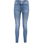 Tommy Hilfiger Blue Cotton Women Skinny Jean