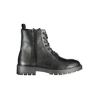 Calvin Klein Black Polyester Men Boot