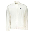 La Martina White Cotton Men Sweater