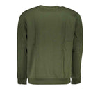Cavalli Class Green Cotton Men Sweater