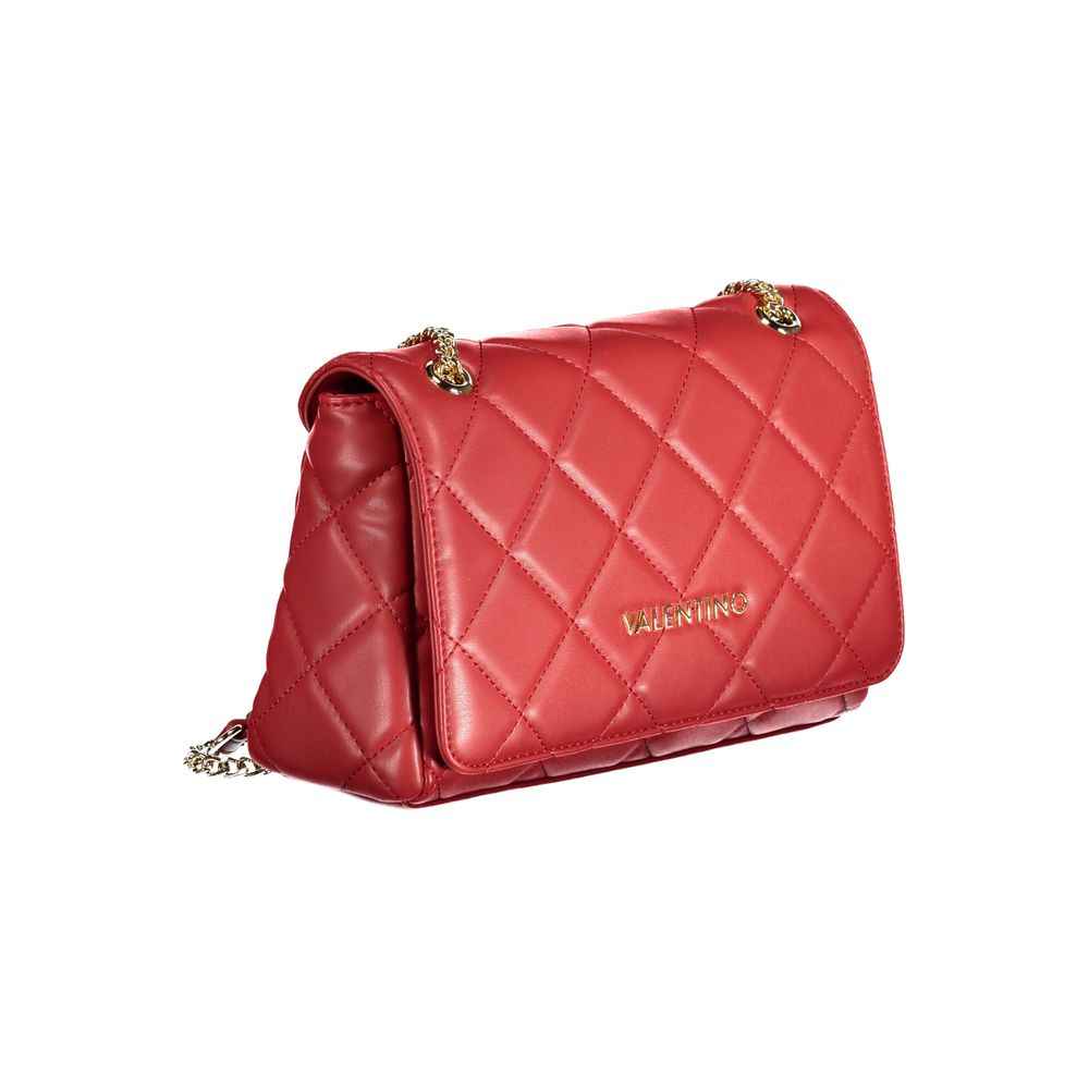Mario Valentino Red Polyethylene Handbag