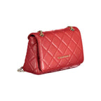Mario Valentino Red Polyethylene Handbag