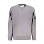 Calvin Klein Gray Cotton Men Sweater