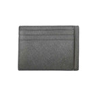 Calvin Klein Black Leather Mens Wallet Holder