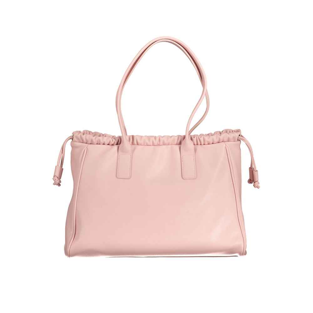Mario Valentino Pink Polyethylene Handbag