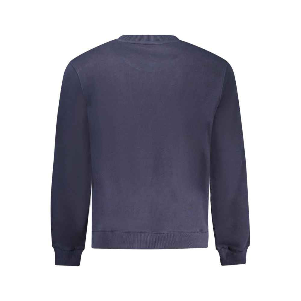 Napapijri Blue Cotton Men Sweater