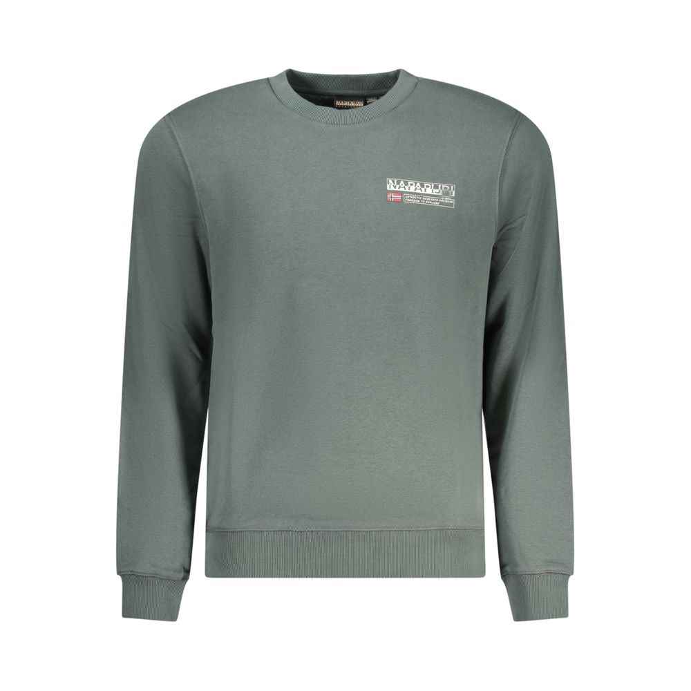 Napapijri Green Cotton Sweatshirt