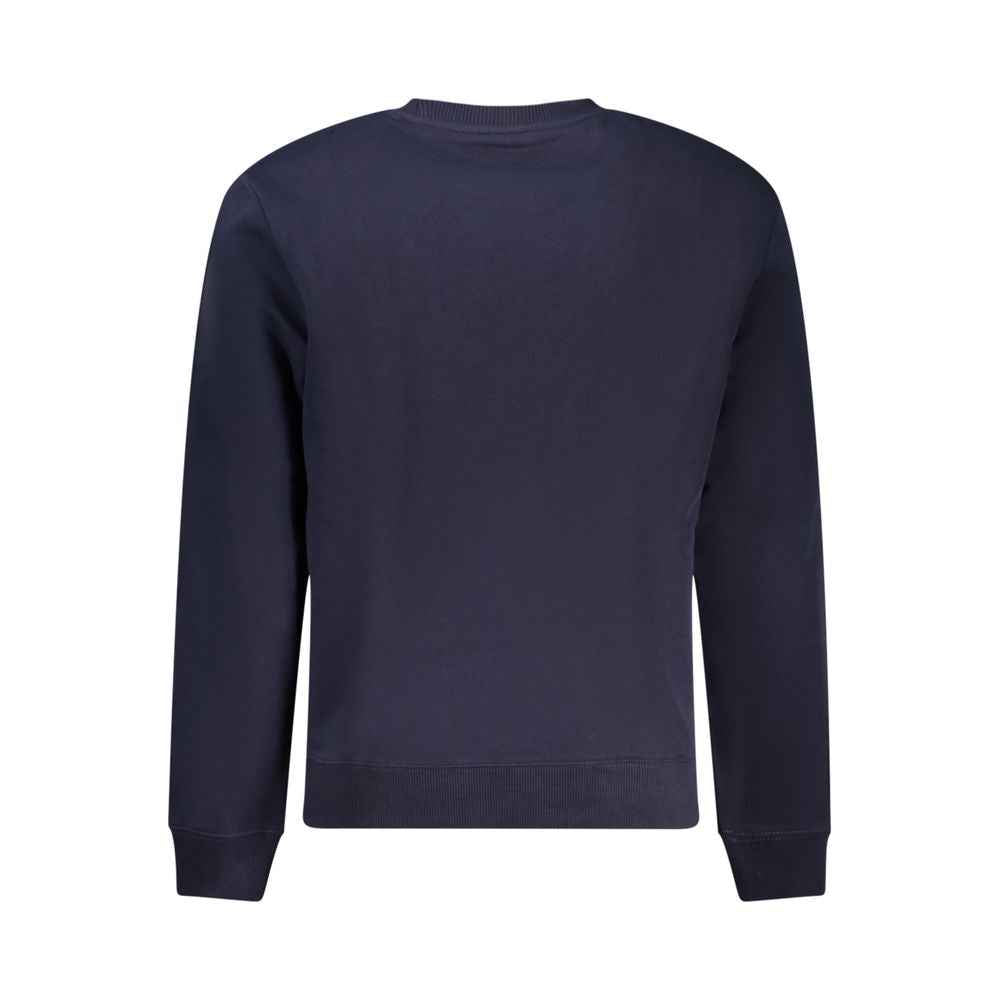 Napapijri Blue Cotton Men Sweater