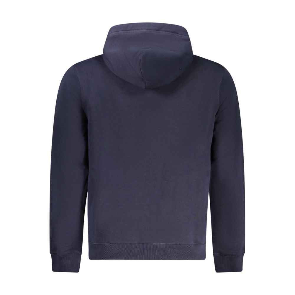 Napapijri Blue Cotton Men Sweater