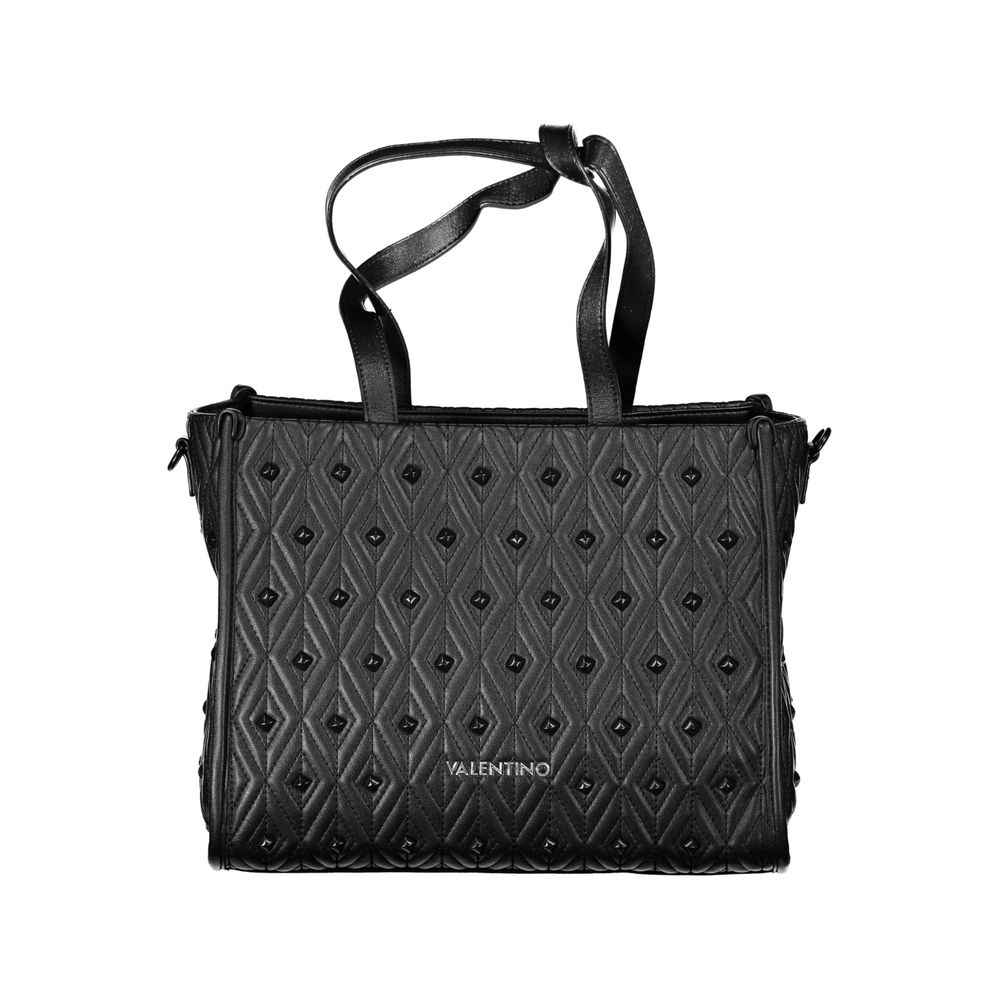 Mario Valentino Black Polyethylene Women Handbag