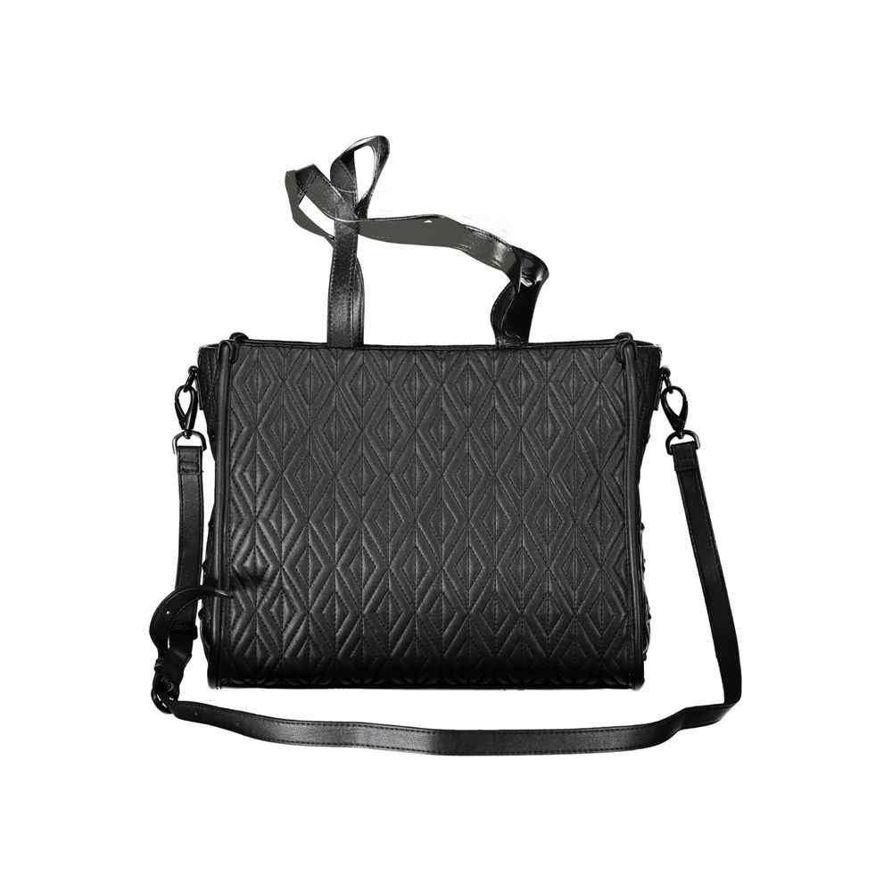 Mario Valentino Black Polyethylene Women Handbag