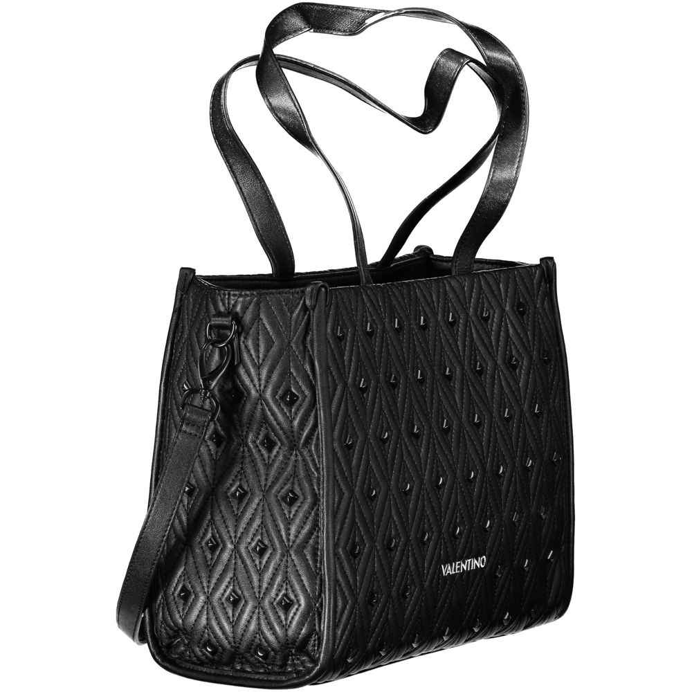 Mario Valentino Black Polyethylene Women Handbag