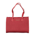 Mario Valentino Red Polyethylene Women Handbag