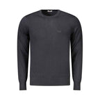 Rifle Black Viscose Men Sweater