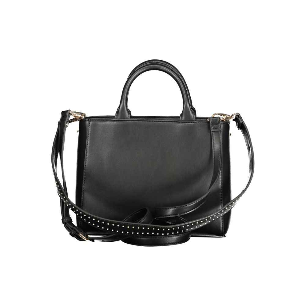 Mario Valentino Black Polyethylene Women Handbag