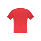North Sails Red Cotton Men T-Shirt