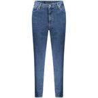 Calvin Klein Blue Cotton Women Jeans