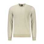 Hugo Boss Beige Cotton Men Sweater