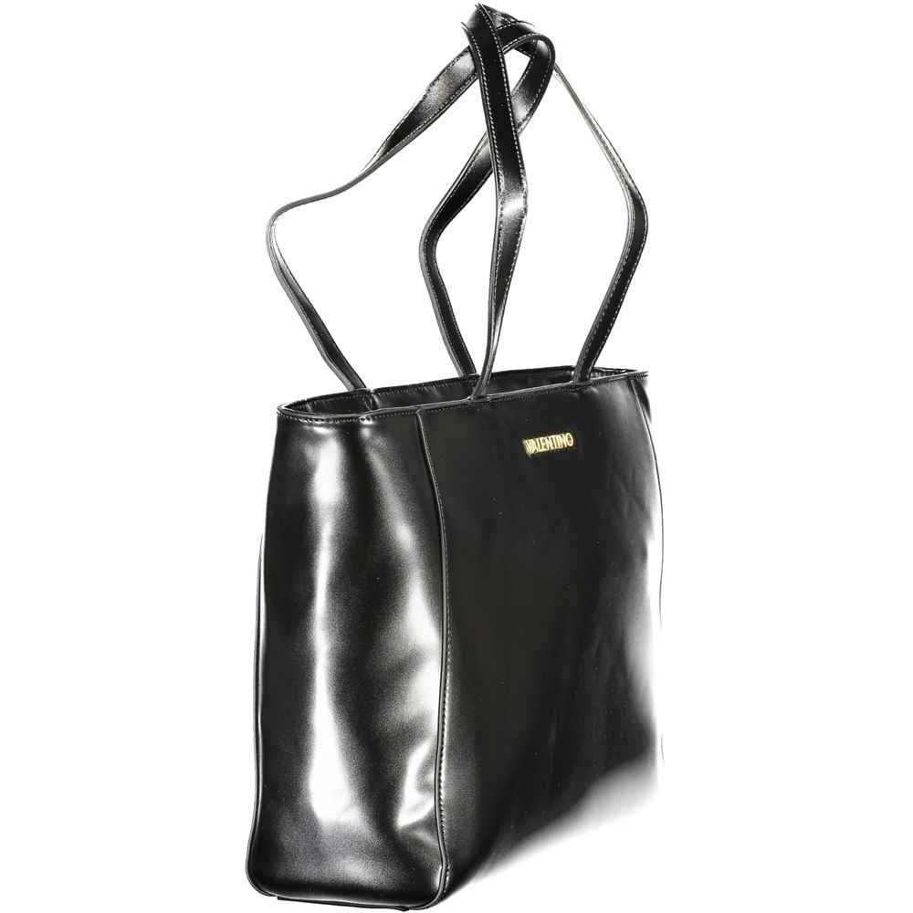 Mario Valentino Black Polyethylene Women Handbag